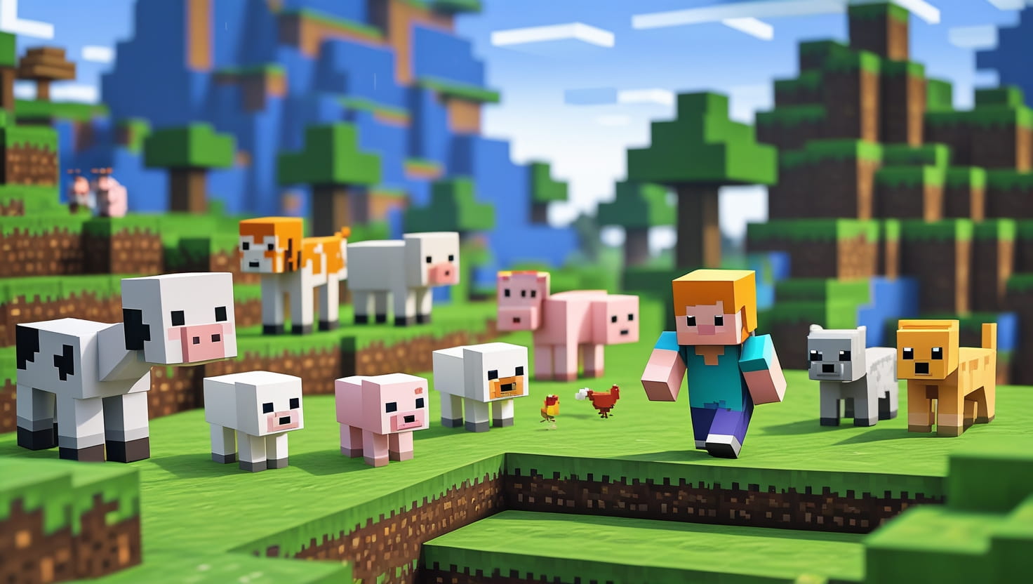 Forever A Child Mod (1.21.11, 1.20.1) – Eternally Small Animals